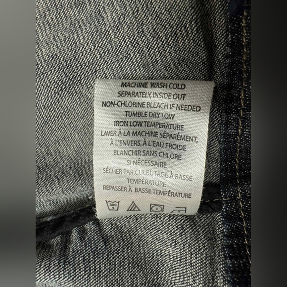 FDJ French Dressing Denim Jean Jacket Size Small EUC - Picture 9 of 10